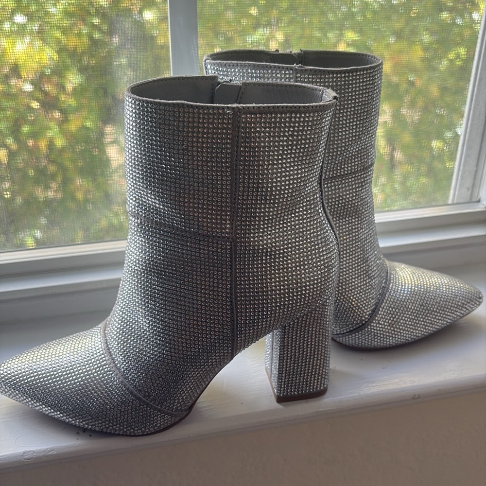 Steve Madden rhinestone boots